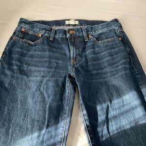 Madewell Low-Rise Perfect Vintage Straight Jeans (31)